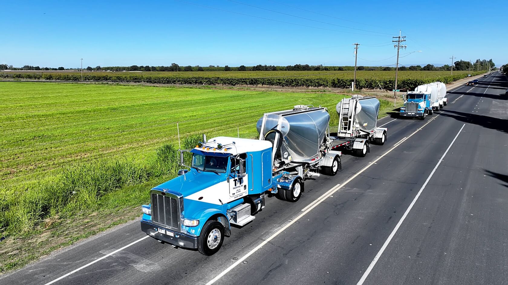 T&T Trucking tucks on the road
